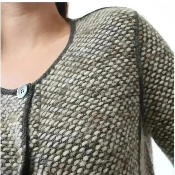 Vintage Les Copains Alpaca Wool Blend Cardigan Sweater, sz 42 - Picture 1 of 11